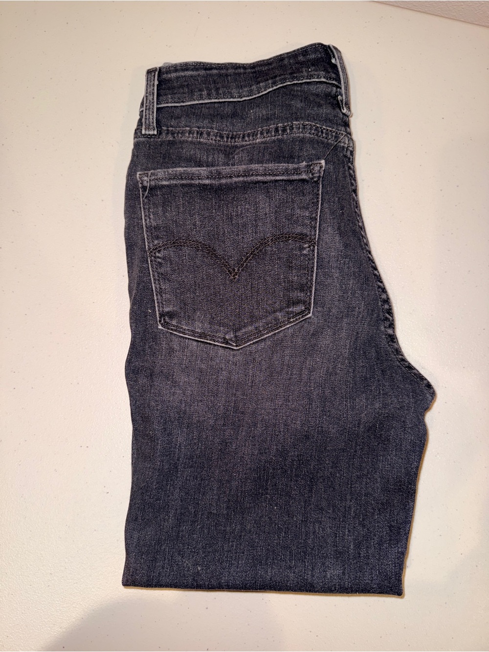Levi's Women's Skinny Jeans - Charcoal Black Wash